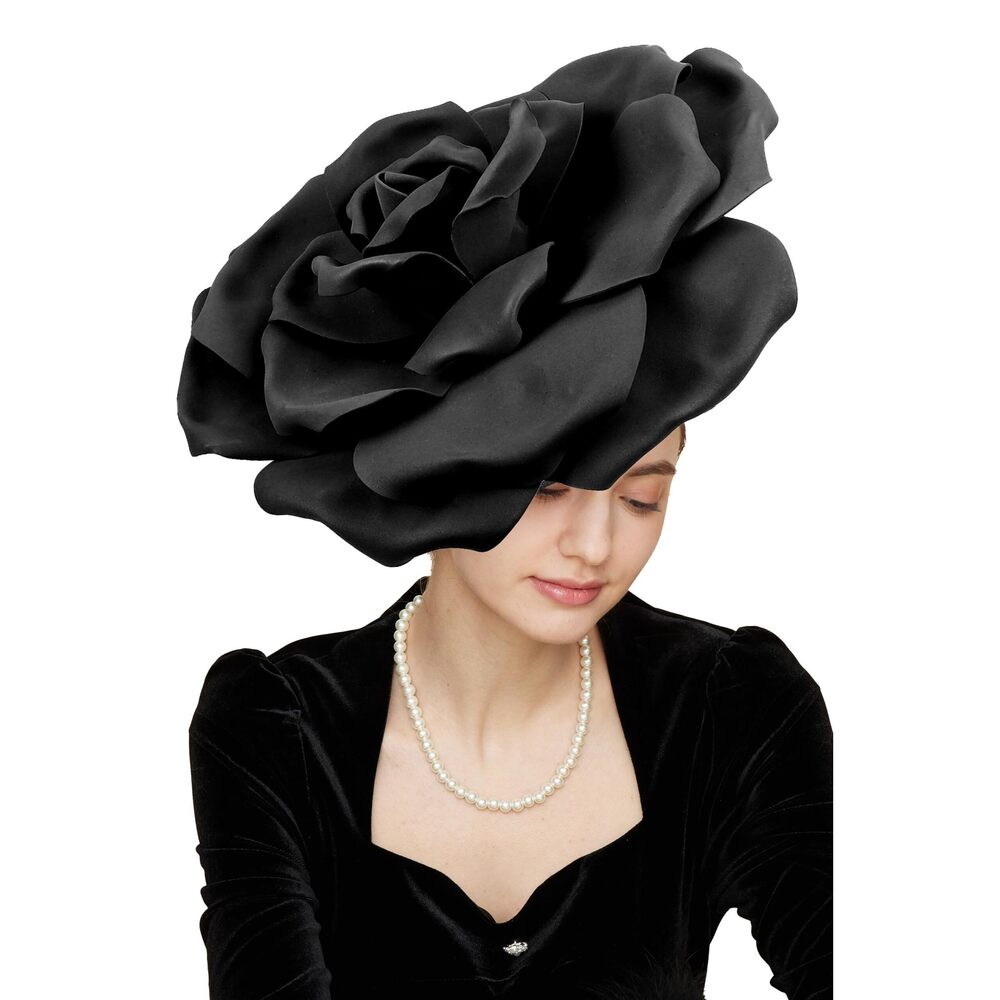 5153 Flower Fascinators Hat Tea Party Hats For Women Rose Fascinator